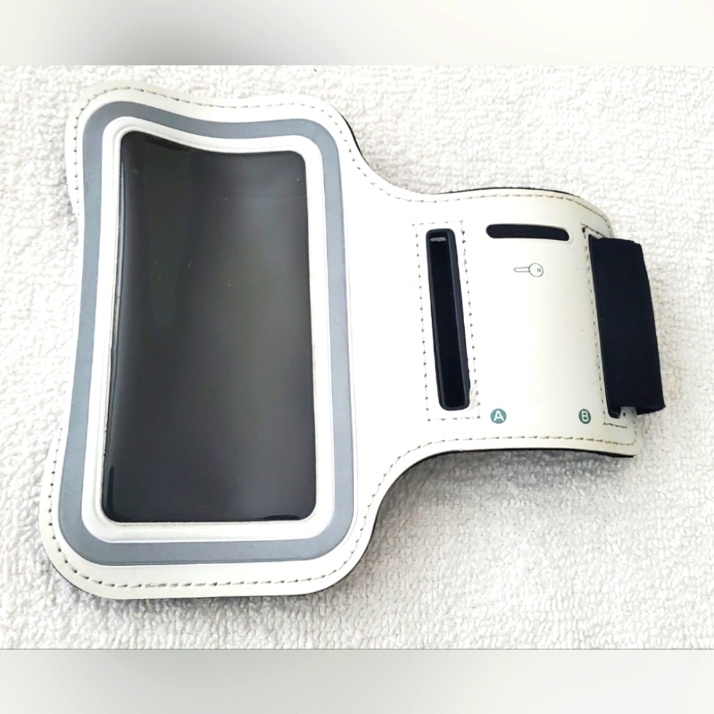 Cell Phone Armband Adjustable Strap Key Holder